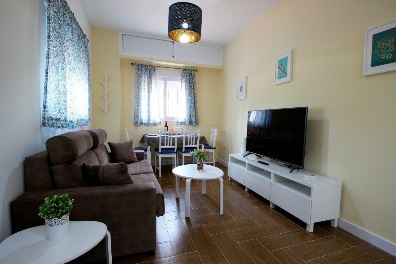 מאלגה Palacios 6, Nuevo, Playa, Barrio Tranquilo, Todos Los Servicios, Pa מראה חיצוני תמונה